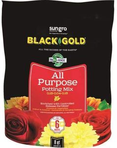 Black Gold 8-Quart All Purpose Potting Soil With Control