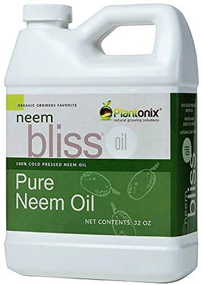 Organic Neem Bliss 100% Pure Cold Pressed Neem Seed Oil 32 oz - High Azadirachtin Content - for Indoor and Outdoor Plant Spray - Plant Care, Pet Care, Skin Care, Hair Care