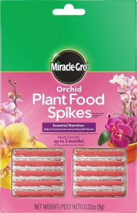 Miracle-Gro Orchid Plant Food Spikes, 10-Pack (Orchid Fertilizer)