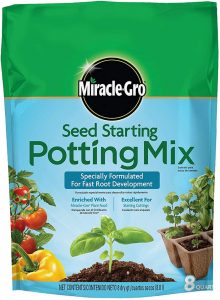 Miracle-Gro Seed Starting Potting Mix, 8-Quart