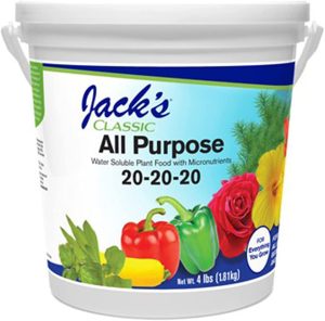 JR Peters Jacks Classic 20-20-20 All Purpose Fertilizer
