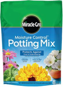 Miracle-Gro Moisture Control Potting Mix, 8-Quart (currently ships to select Northeastern & Midwestern states)
